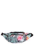 Сумка-бананка POOLPARTY Booster з тропічним принтом