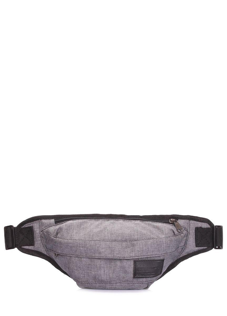 Сумка-бананка POOLPARTY Bumbag сіра