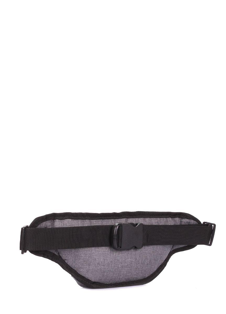 Сумка-бананка POOLPARTY Bumbag сіра
