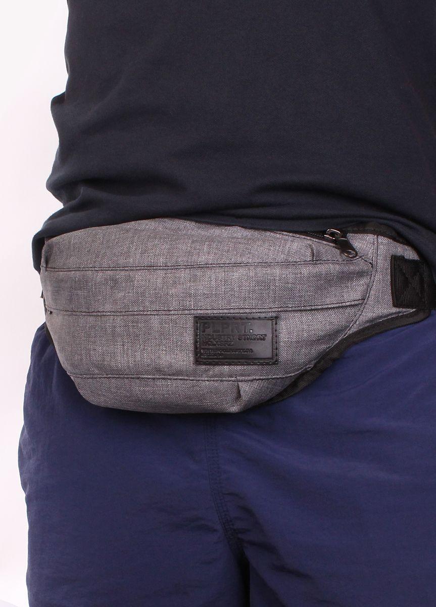 Сумка-бананка POOLPARTY Bumbag сіра