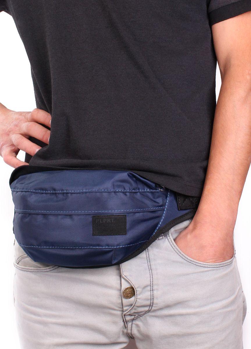 Сумка-бананка POOLPARTY Bumbag синя