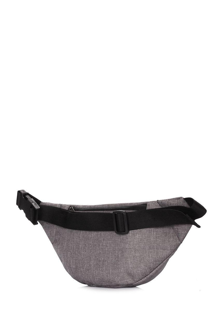 Сумка-бананка POOLPARTY Hip Pack сіра