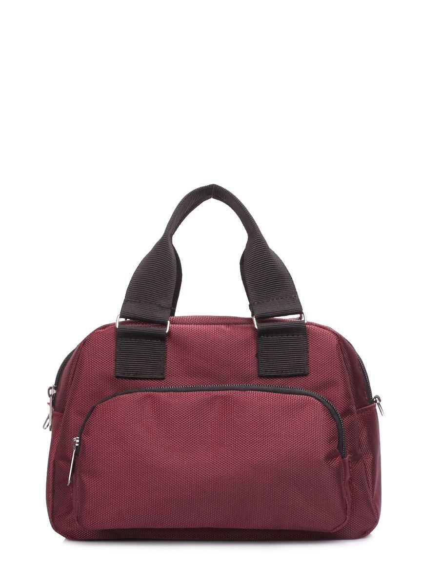 Сумочка з ременем на плече POOLPARTY Subway бордова