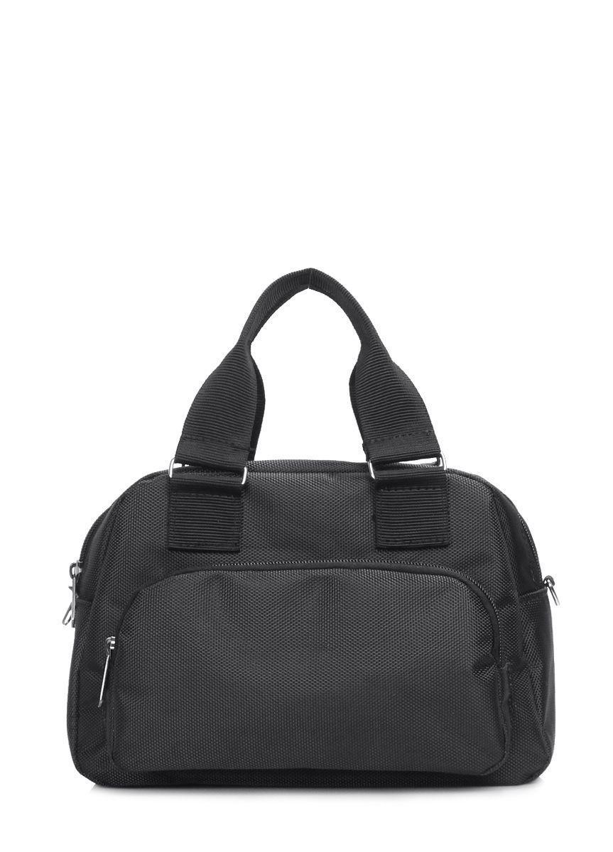 Сумочка з ременем на плече POOLPARTY Subway чорна