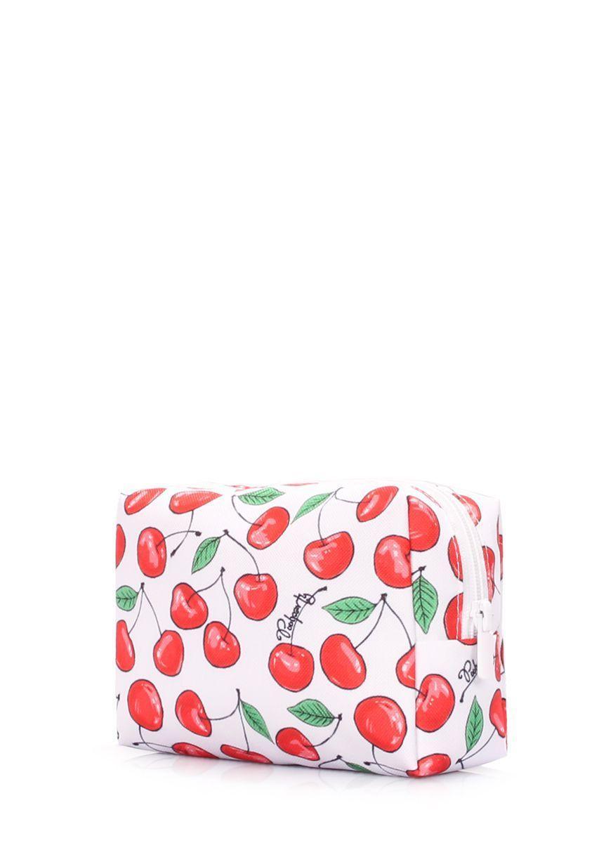 Текстильна косметичка POOLPARTY Beautybag з черешнями