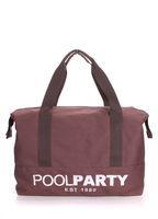 Текстильна сумка  POOLPARTY Universal коричнева