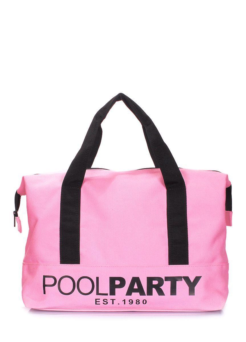 Текстильна сумка POOLPARTY Universal рожева