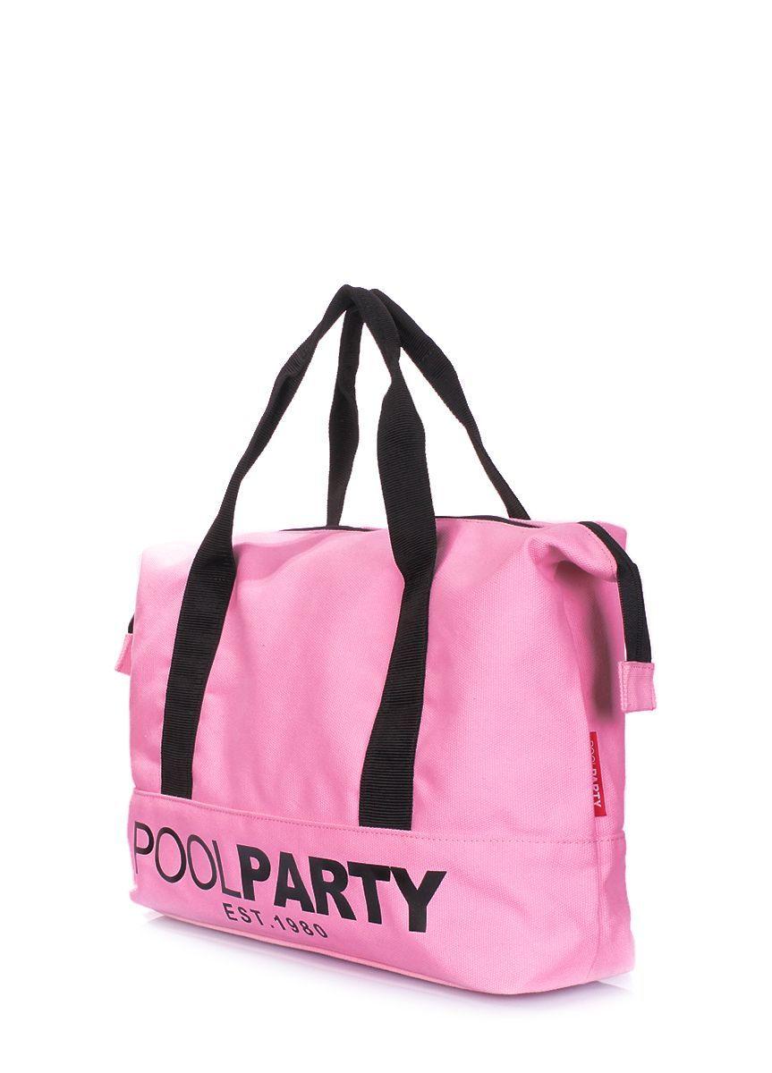 Текстильна сумка POOLPARTY Universal рожева