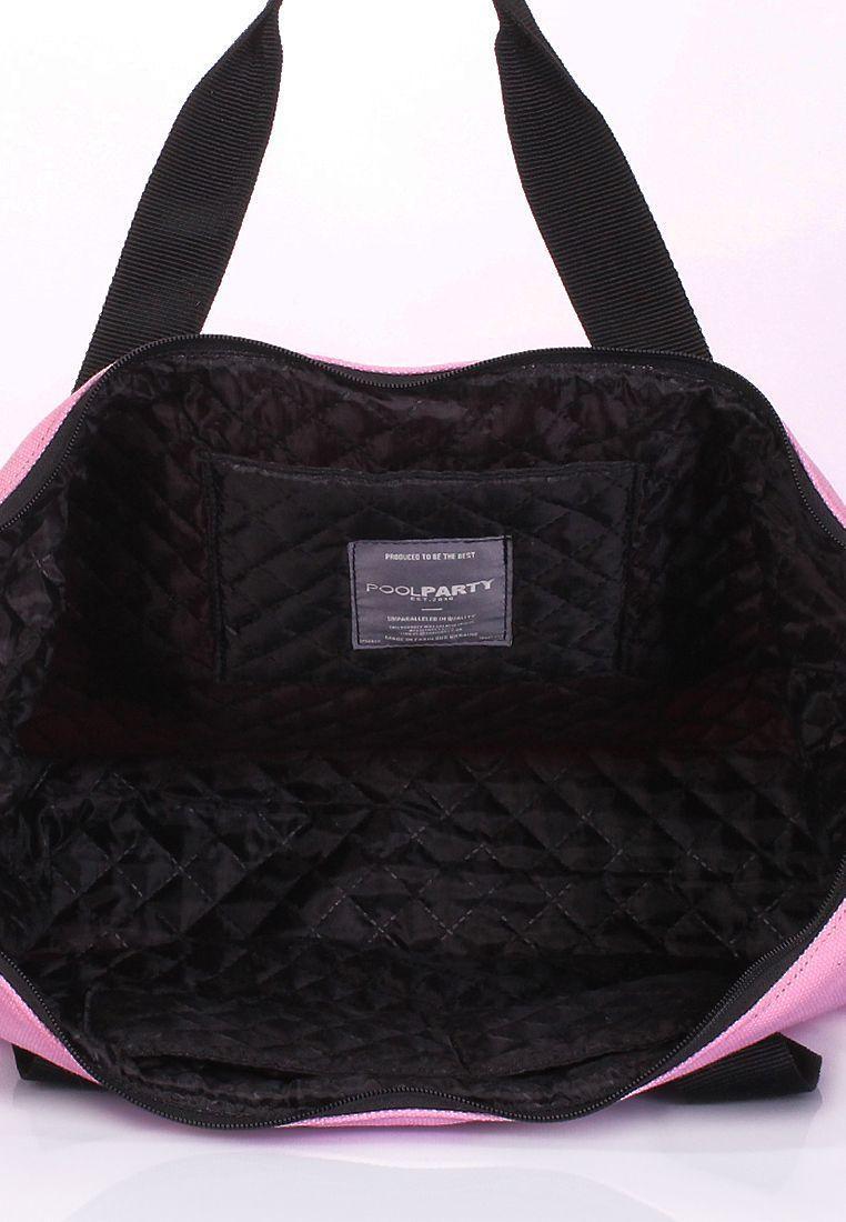 Текстильна сумка POOLPARTY Universal рожева