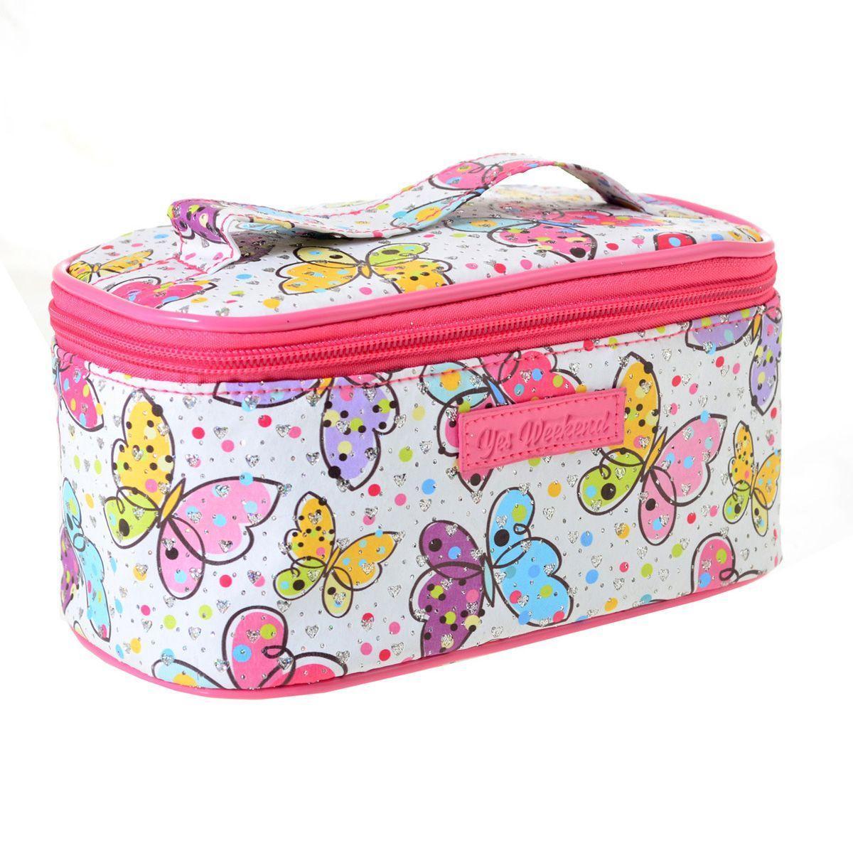 Косметичка YES  YW-52 "Butterflies"