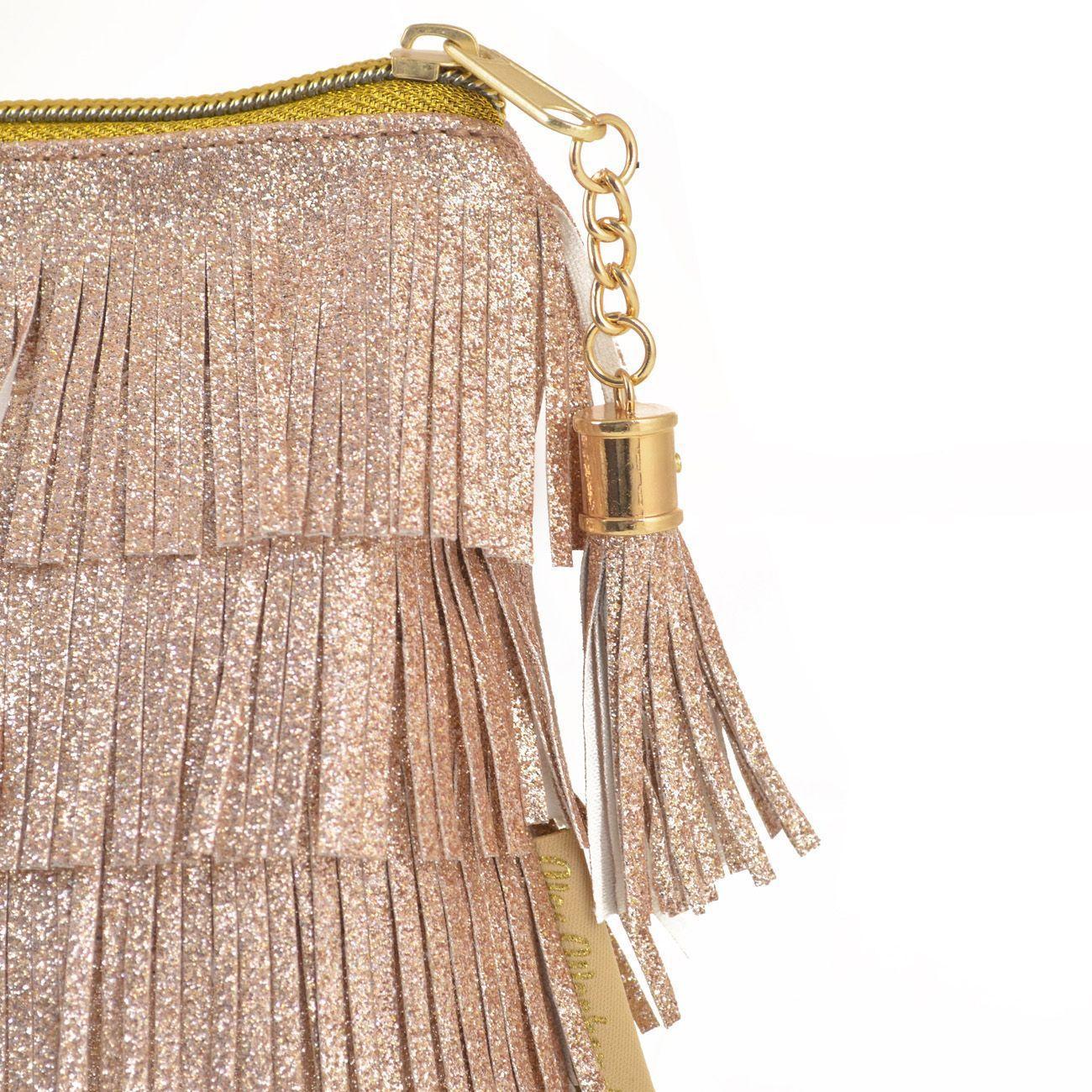 Пенал-косметичка YES  «Charm», золотая