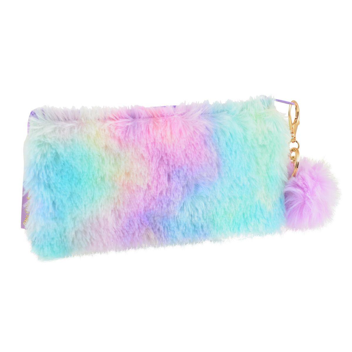 Пенал-косметичка YES  «Furry», бузкова