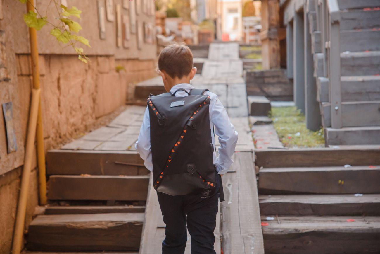 Рюкзак міський YES  GP-01 "Orange x-factor"