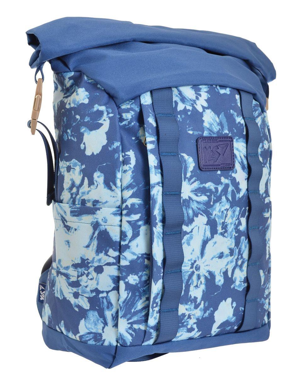 Рюкзак міський YES  Roll-top T-61 "Summer flowers"