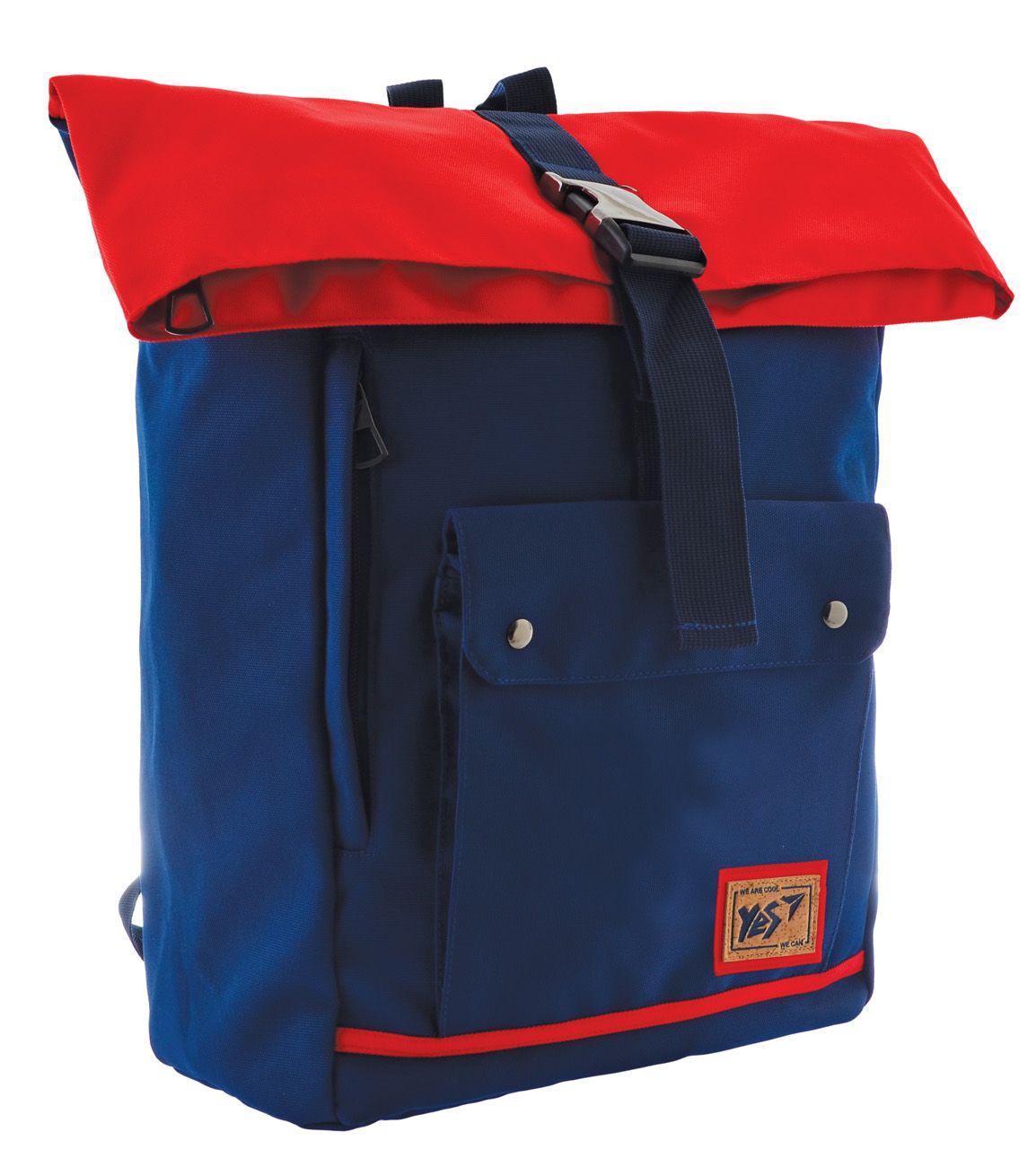 Рюкзак міський YES  Roll-top T-57 "Blue"