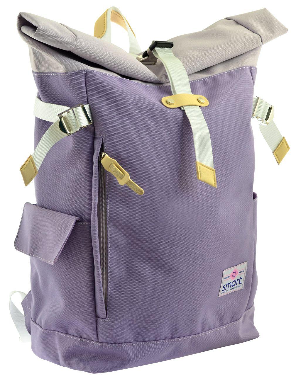 Рюкзак міський  Smart Roll-top T-69 "Lavender"