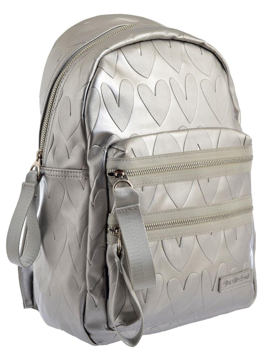 Рюкзак YES Weekend YW-41 "Silver Heart"