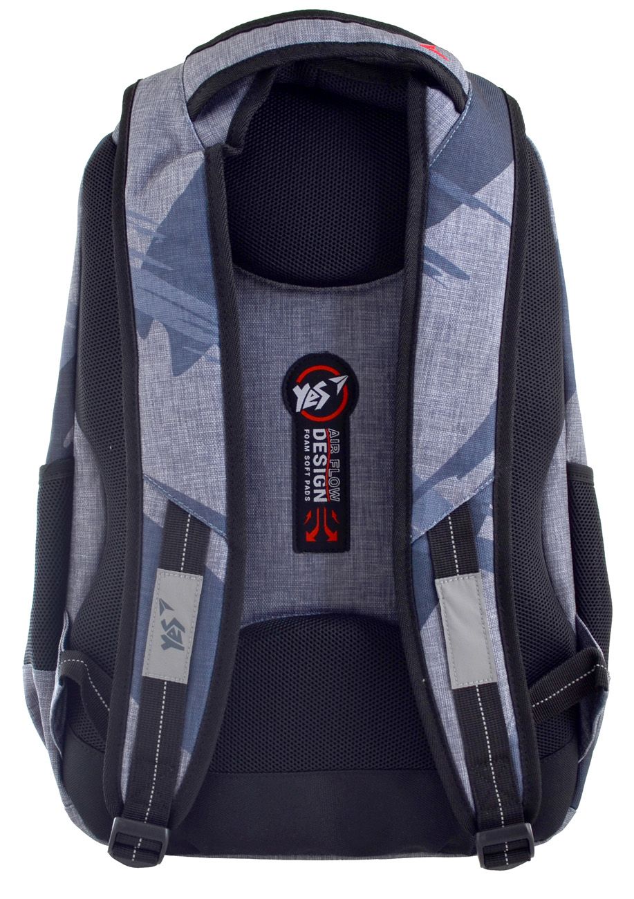 Рюкзак молодіжний YES T-39, "Graphite"