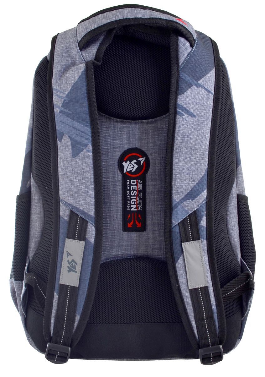 Рюкзак молодіжний YES T-39, "Graphite"