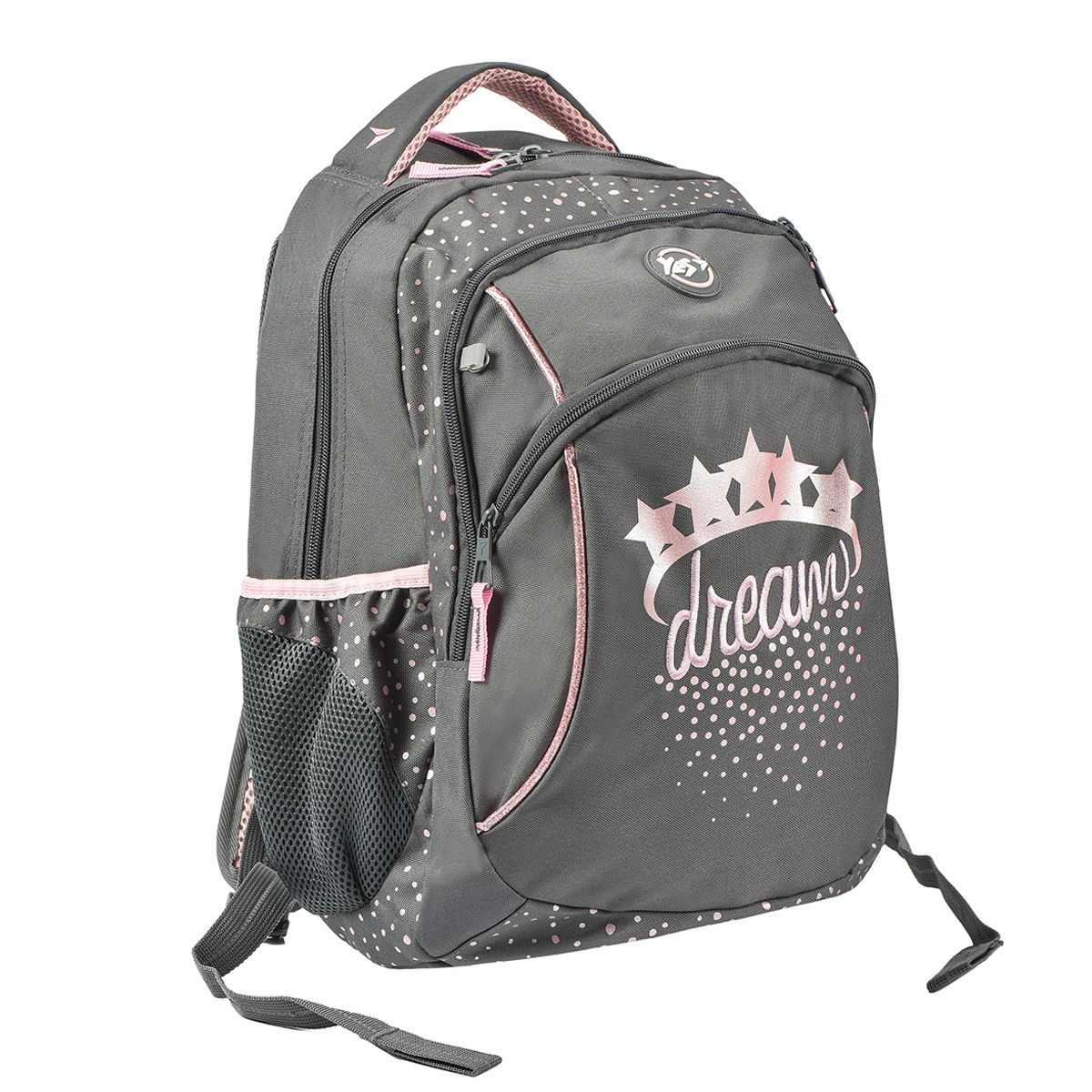 Рюкзак молодіжний YES T-45  "Dream", сірий