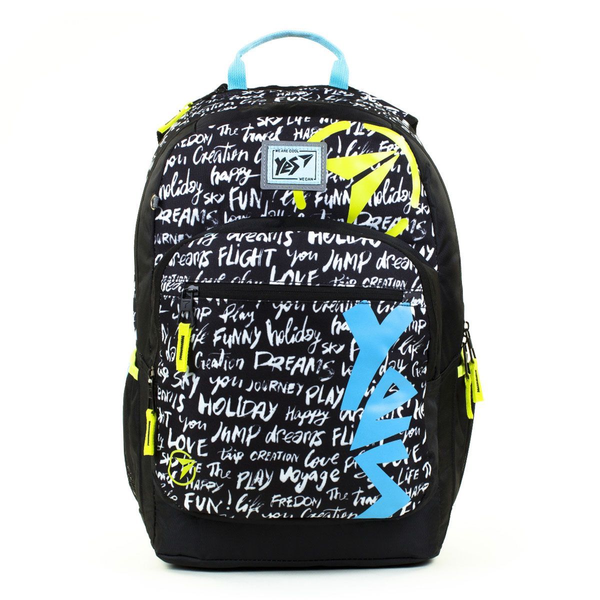 Рюкзак молодіжний YES T-57  "Sport", чорний