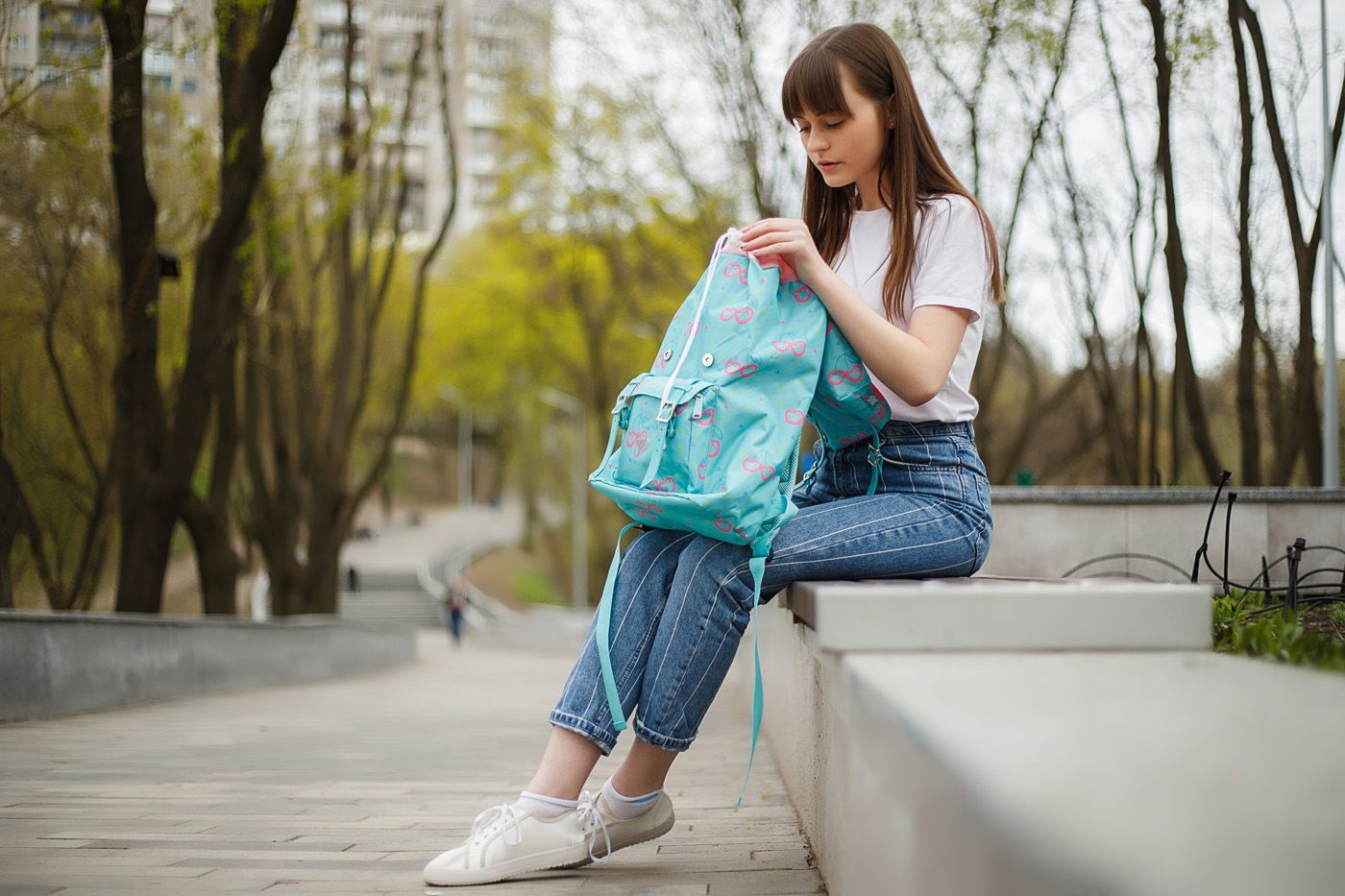 Рюкзак молодіжний YES  T-59 "Cherry"