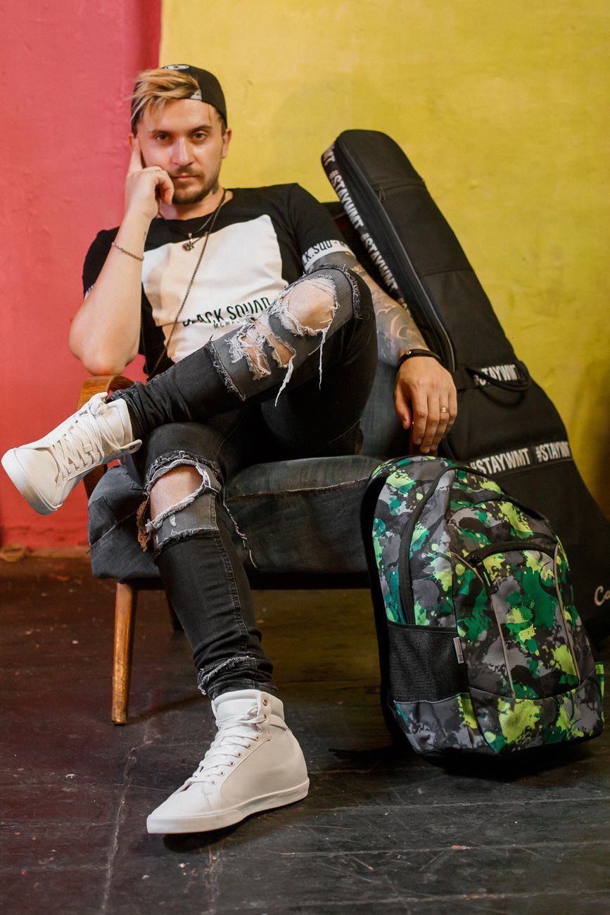 Рюкзак молодіжний YES  Т-39 Splatter, 48*30*16