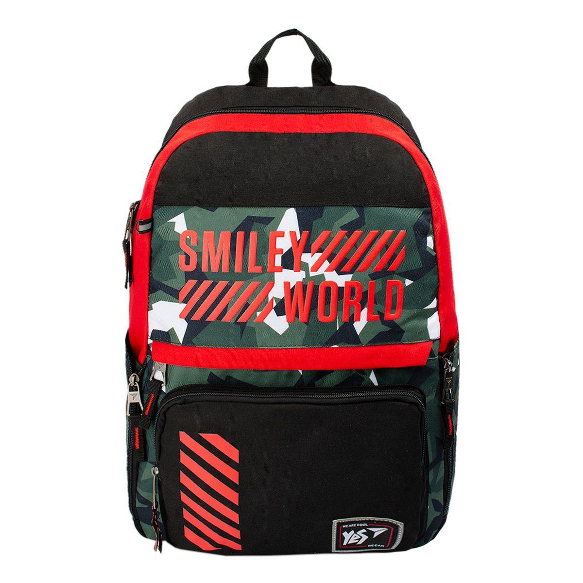 Рюкзак молодіжний YES Т-82  "Smiley World" Military boy