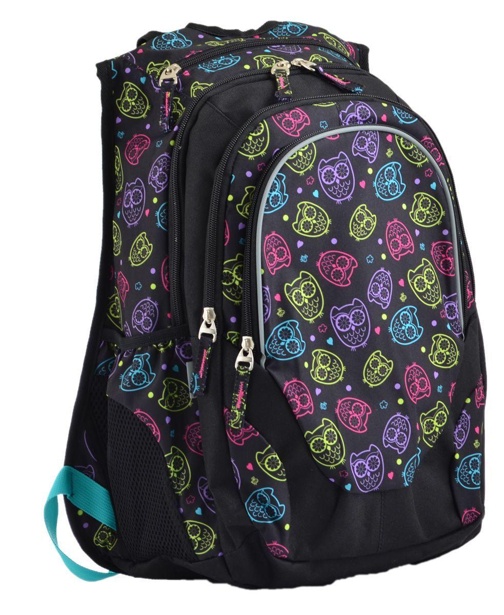 Рюкзак молодіжний YES  Т-27 OWLS, 46*37*20