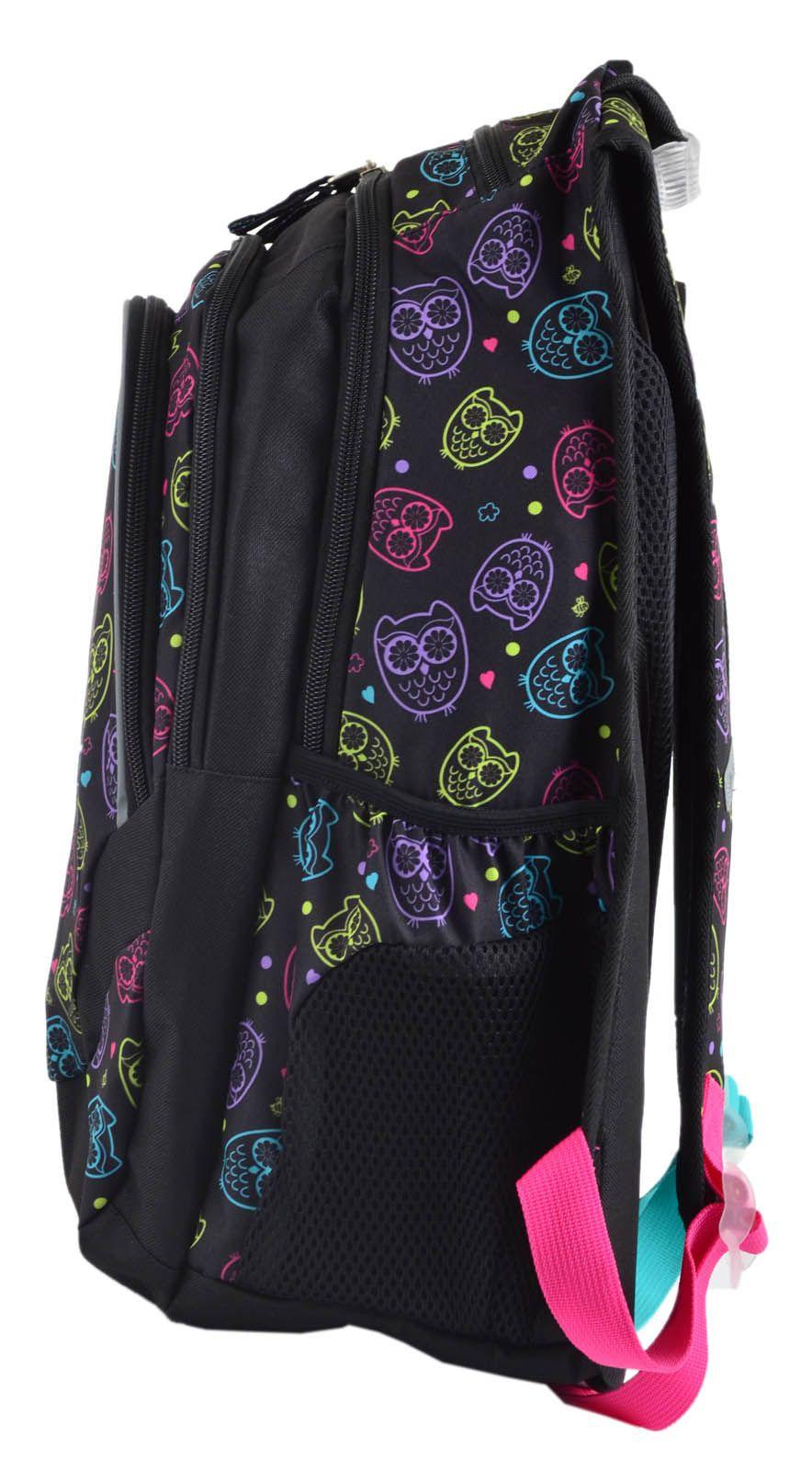 Рюкзак молодіжний YES  Т-27 OWLS, 46*37*20