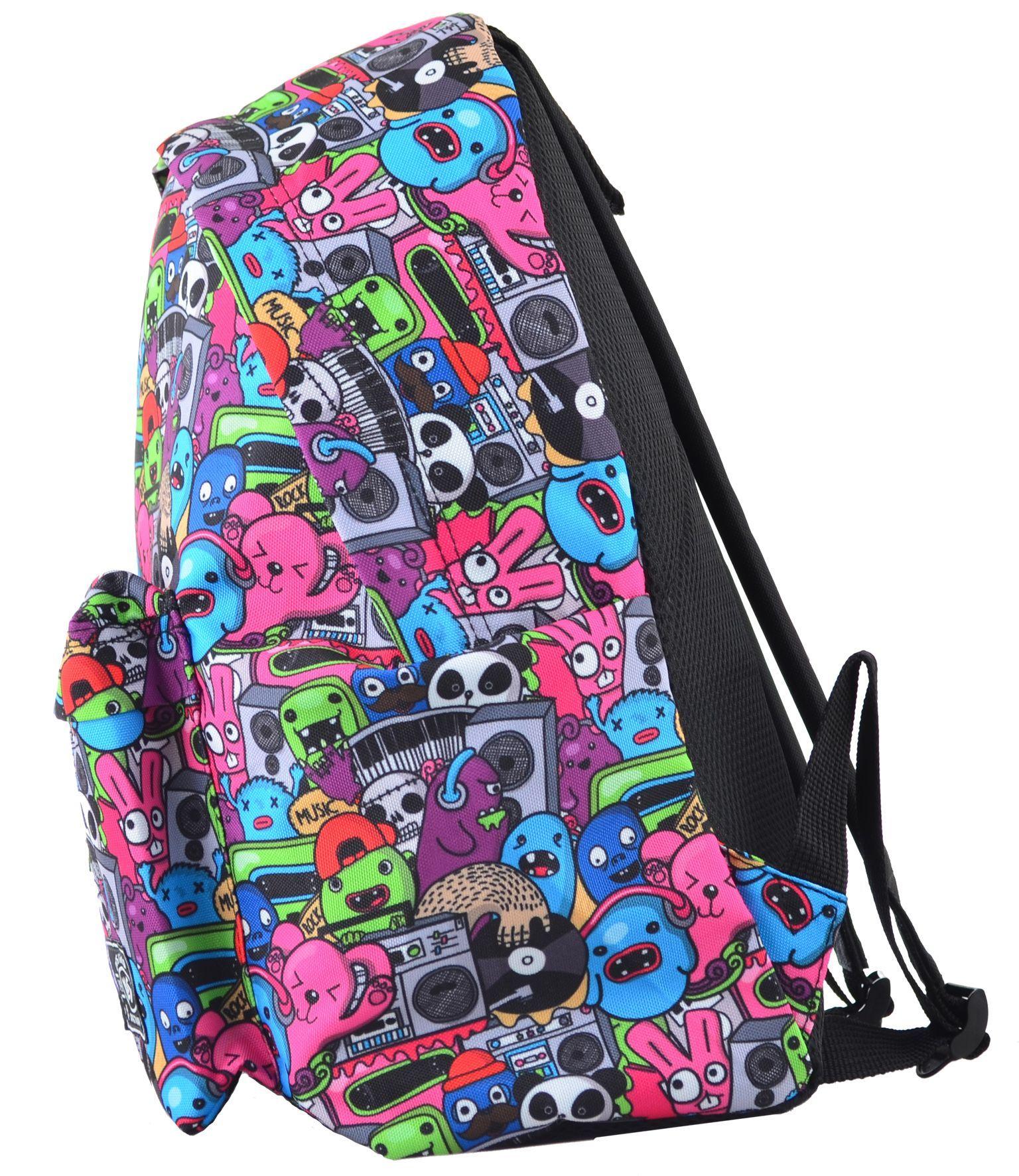 Рюкзак молодіжний YES  ST-17 Crazy muzic, 42*32*12