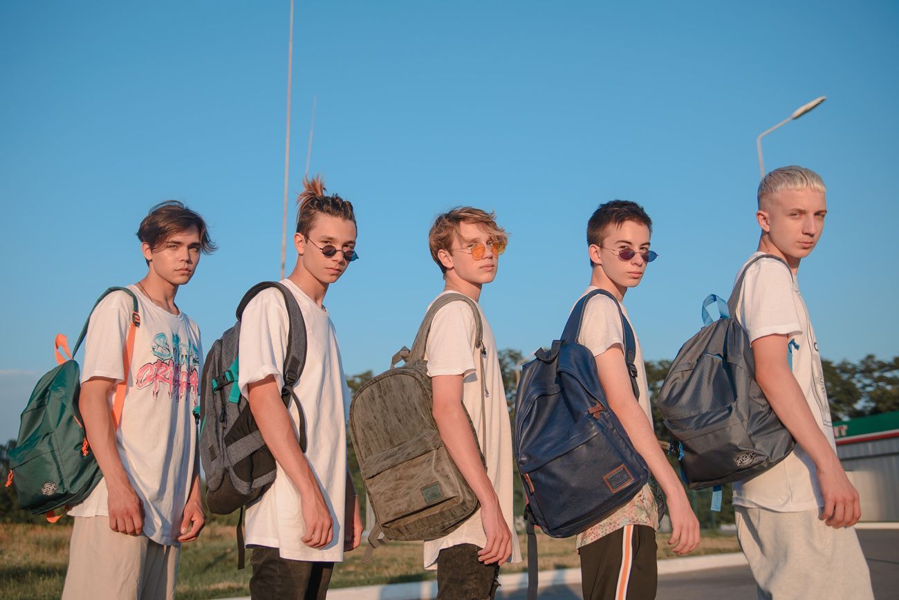 Рюкзак молодіжний YES  ST-16 Infinity dark blue, 42*31*13