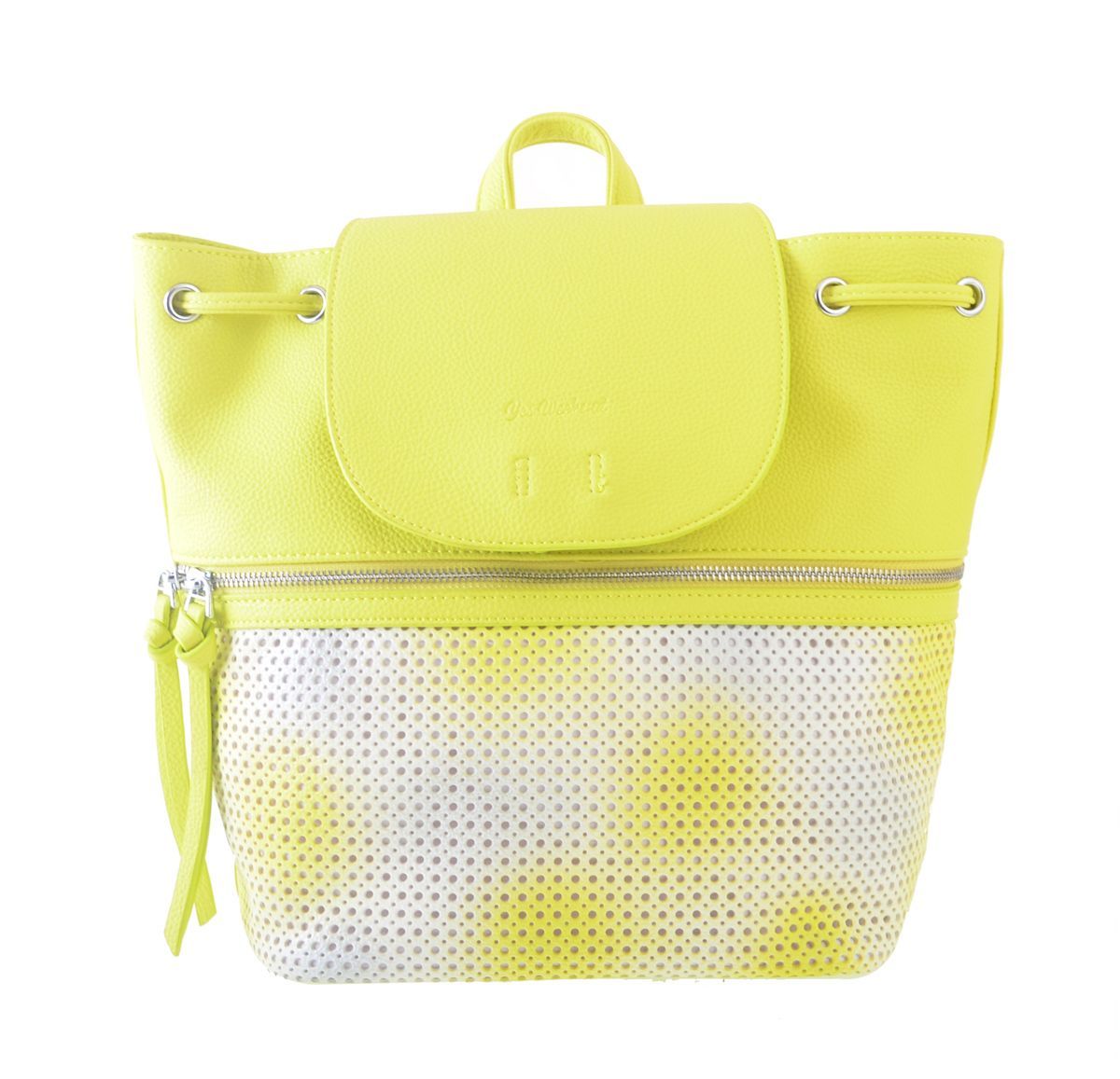 Сумка-рюкзак YES, желто-білий, 29*25*17