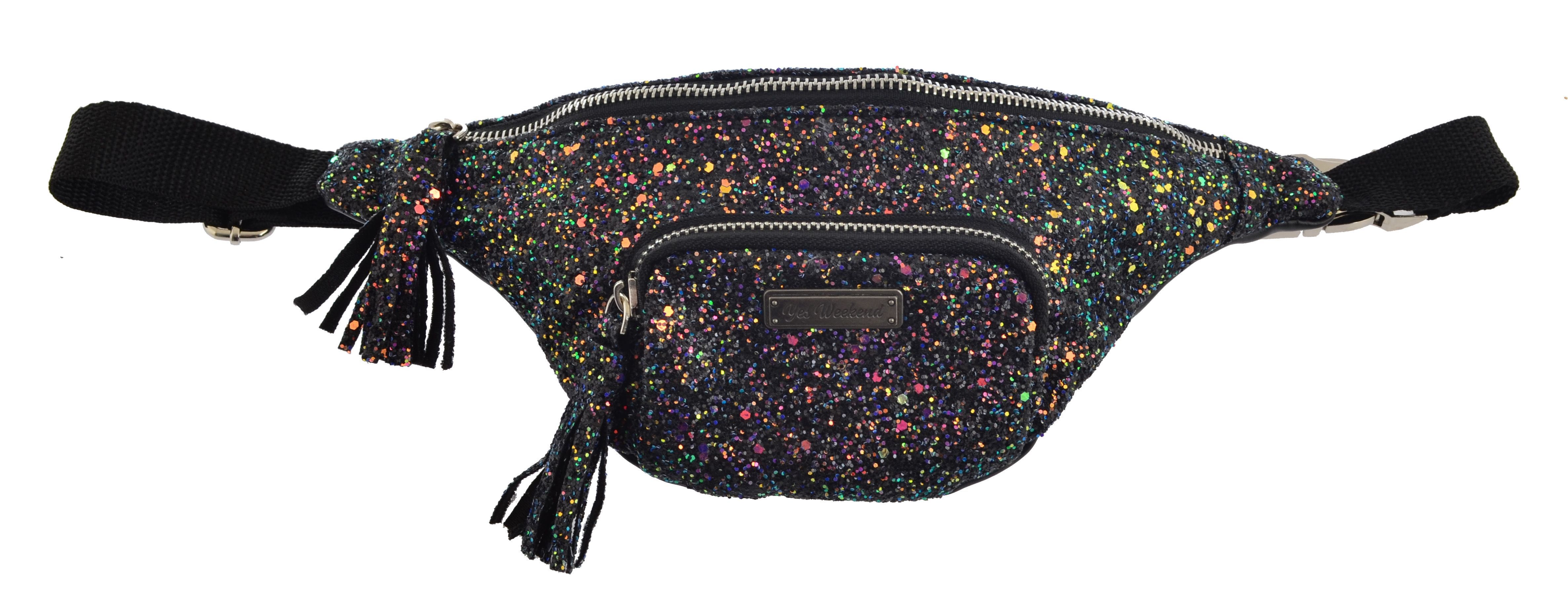 Сумка на пояс YES Weekend YW-26 Glamor Black