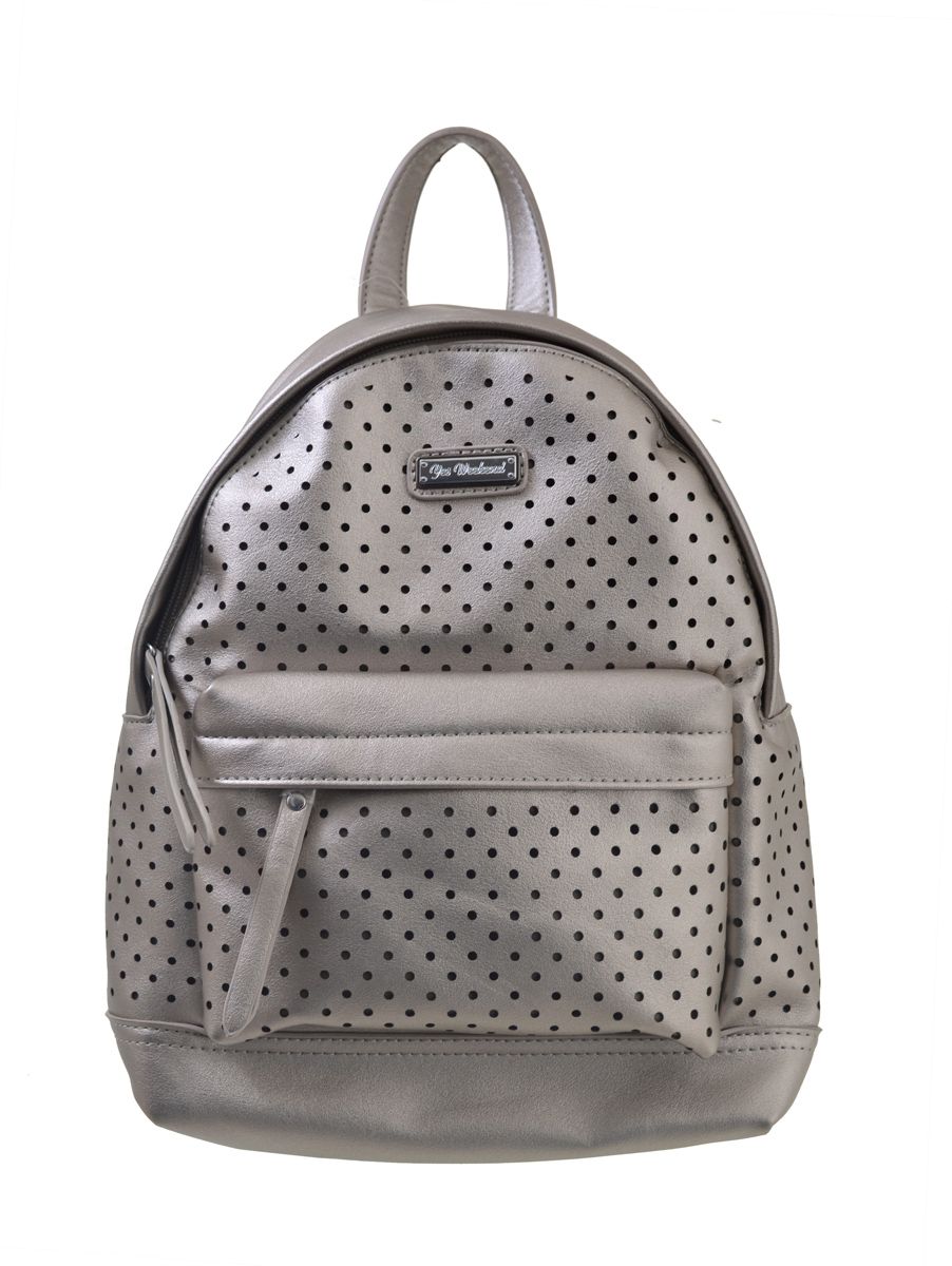 Сумка-рюкзак  YES, срібло, 23.5*33*11см