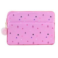 Чохол для ноутбука YES "Triango", рожевий