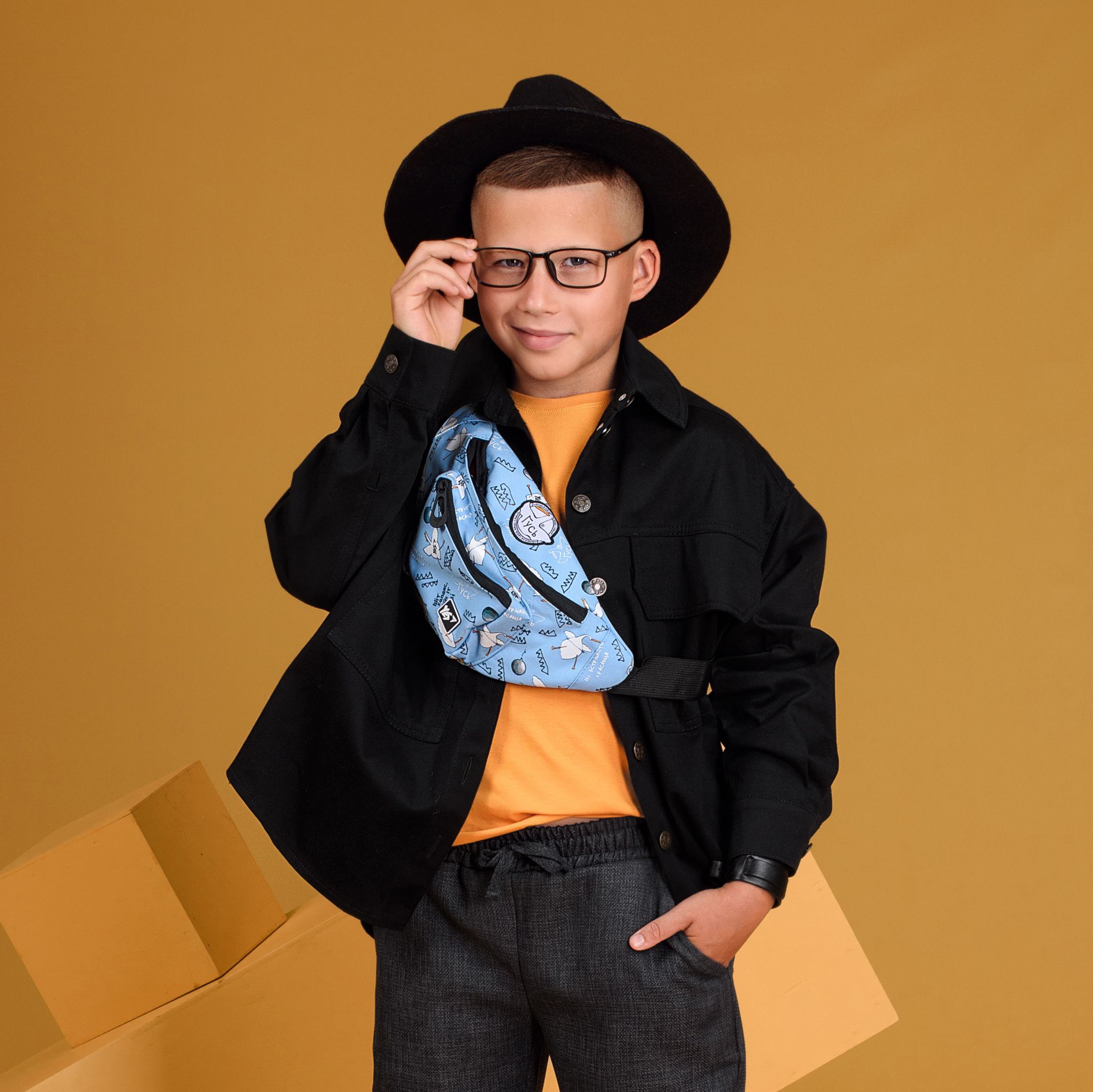 Сумка на пояс YES SP-28 Гусь