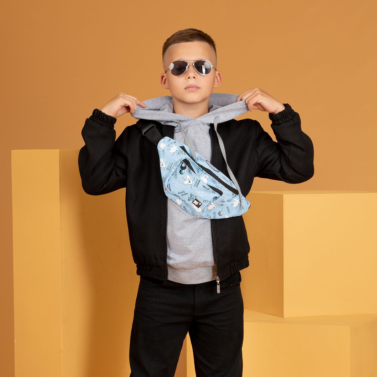 Сумка на пояс YES SP-28 Гусь