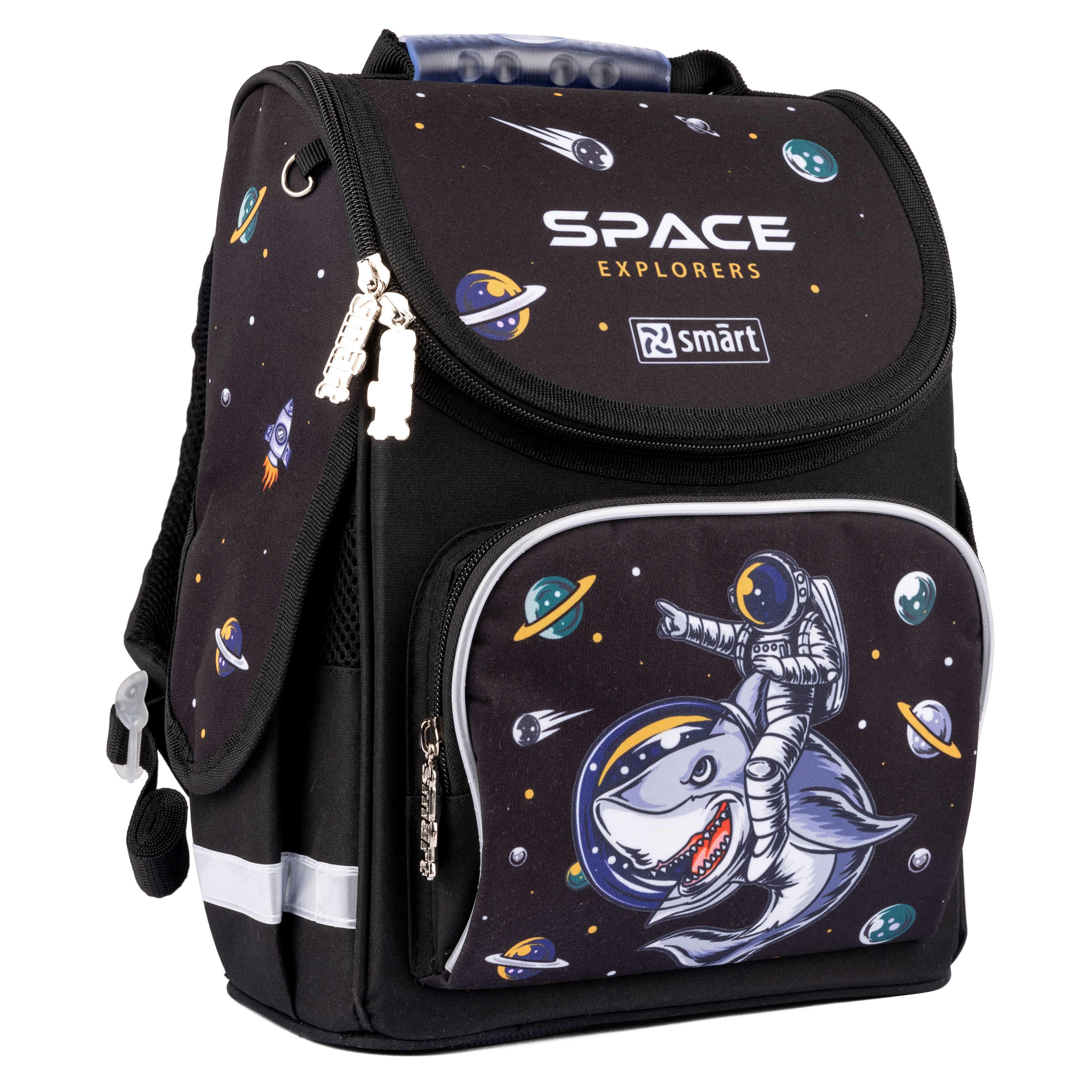 Рюкзак шкільний каркасний Smart PG-11 Space Explorers