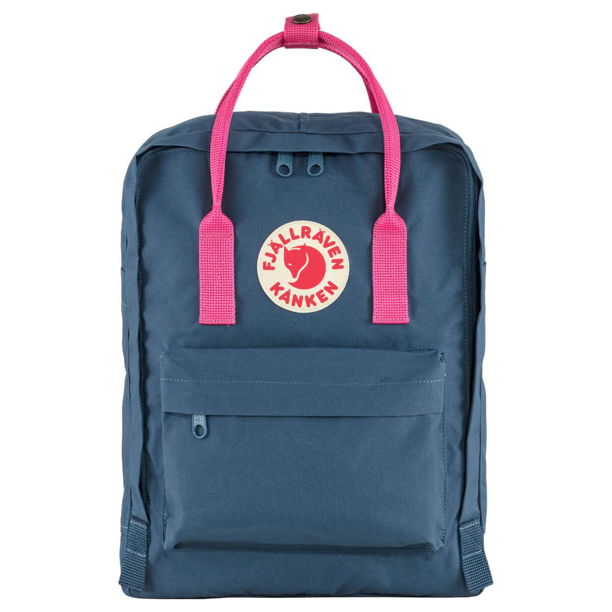 Міський рюкзак Fjallraven Kanken Royal Blue/Flamingo Pink 16 л 23510.540-450
