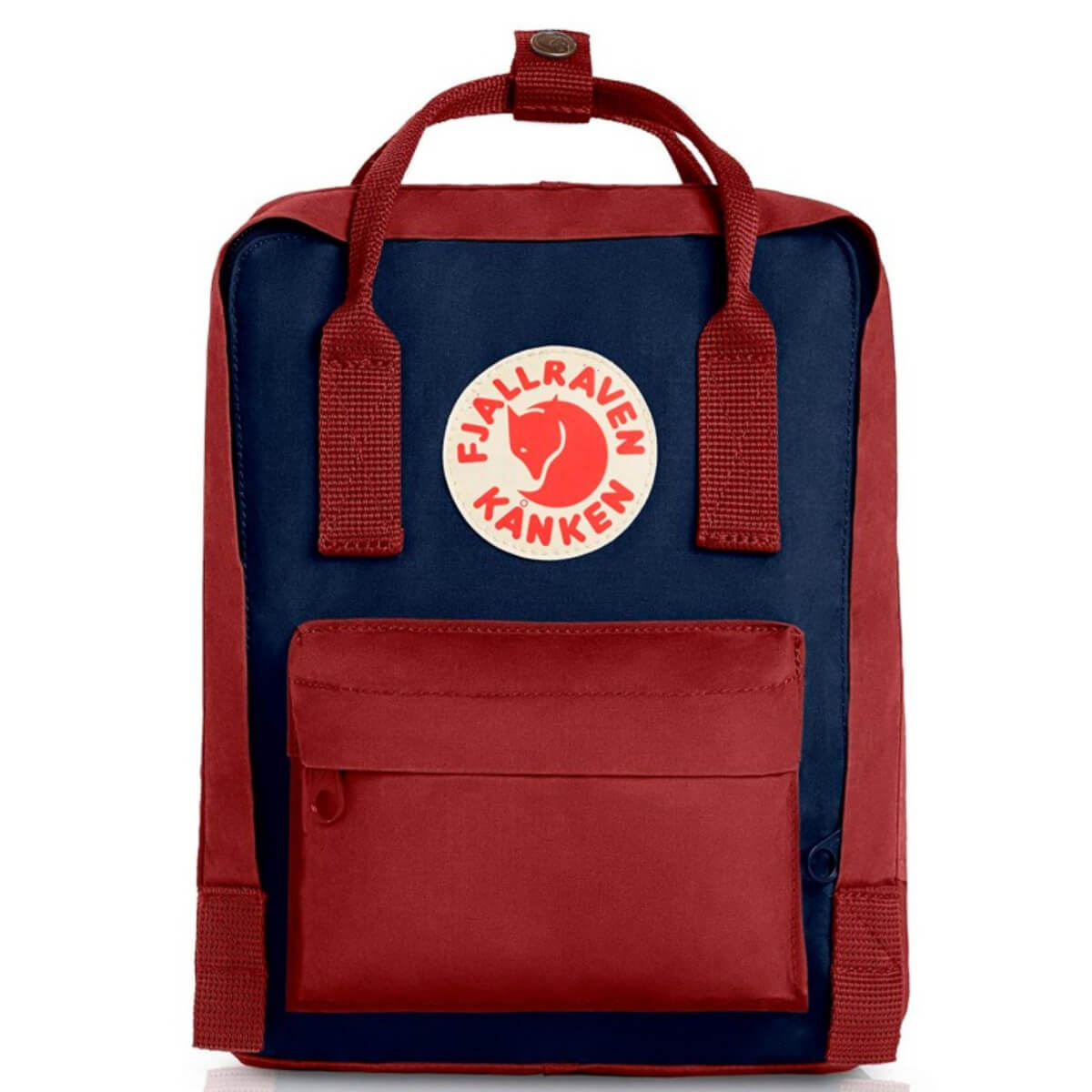 Міський рюкзак Fjallraven Kanken Mini Royal Blue/Ox Red 7 л 23561.540-326