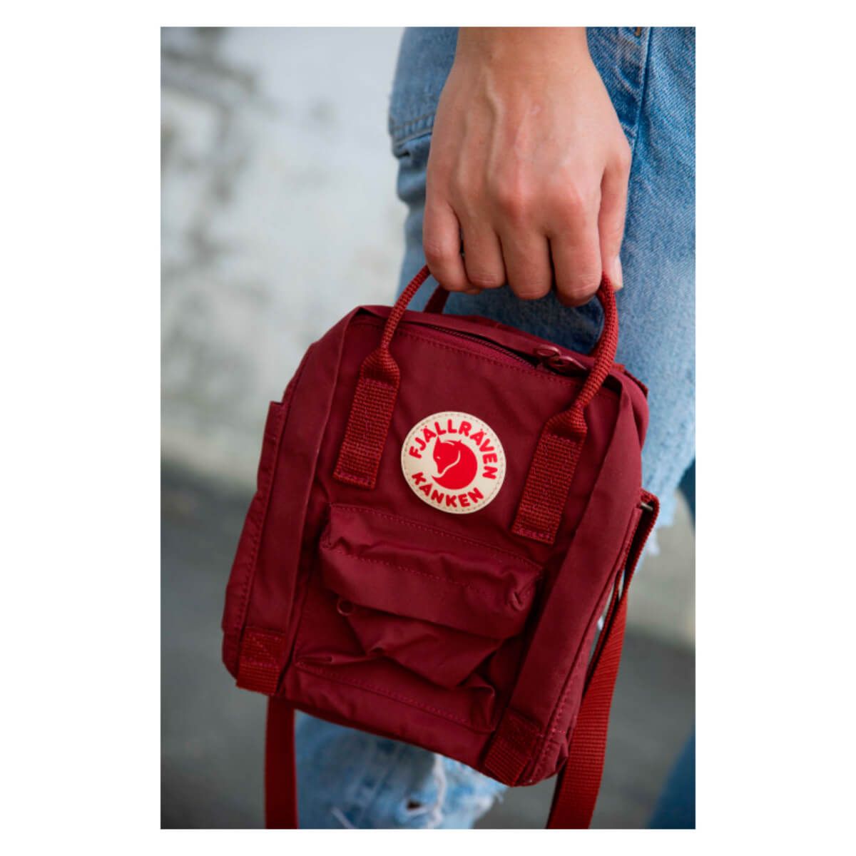 Сумка Fjallraven Kanken Sling Ox Red 2.5 л 23797.326