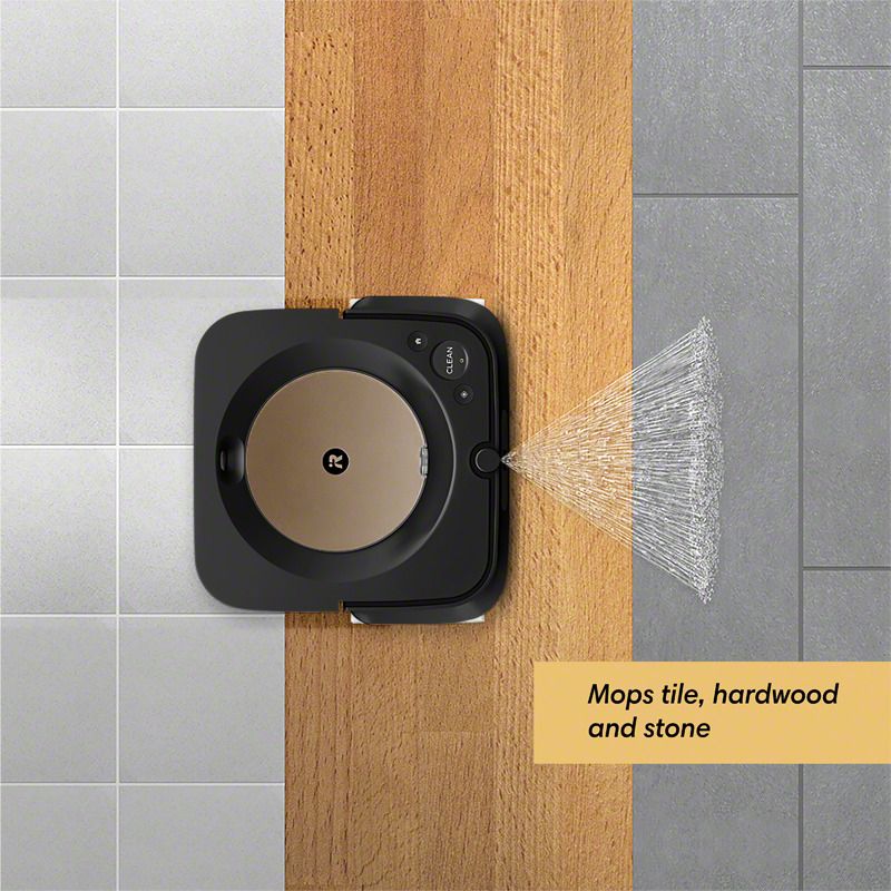 Робот-натирач iRobot Braava jet m6 Black