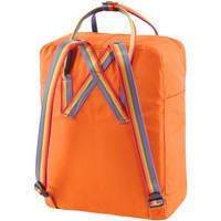 Міський рюкзак Fjallraven Kanken Rainbow Burnt Orange/Rainbow Pattern 16 л 23620.212-907