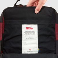 Міський рюкзак Fjallraven Kanken Re-Wool Red/Black 16 л 23330.320-550