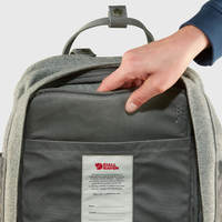Міський рюкзак Fjallraven Kanken Re-Wool Laptop 15 Granite Grey 23328.27