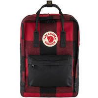 Міський рюкзак Fjallraven Kanken Re-Wool Laptop 15 Red/Black 23328.320-550