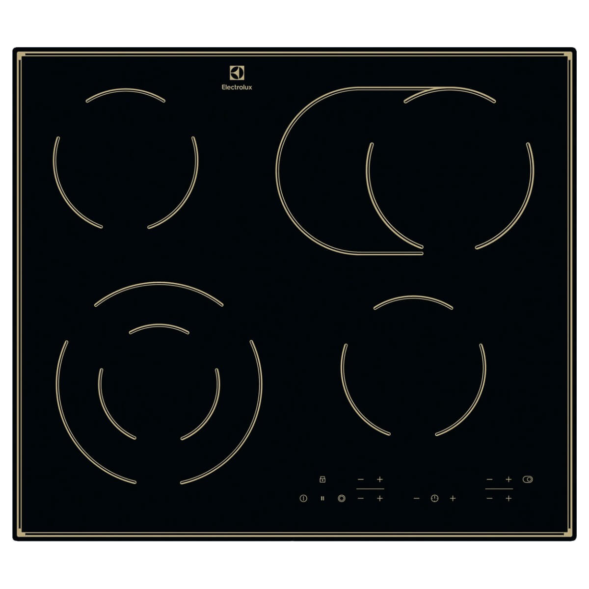 Варильна поверхня електрична ELECTROLUX CPE644RBC