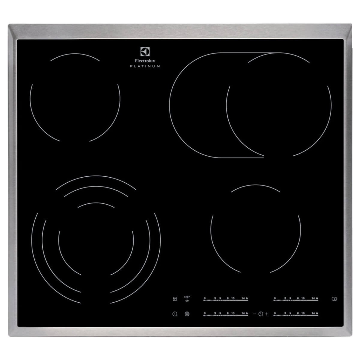 Варильна поверхня електрична ELECTROLUX EHF96547XK