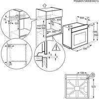 Духова шафа електрична ELECTROLUX OED3H50TW
